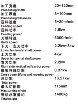 強(qiáng)勁四面刨